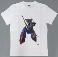 God Gogan Holding T-Shirt White L Size "REIDEEN THE BRAVE" エムズファクトリー Hot Blood Thanksgiving Goods