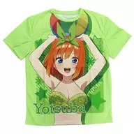Yotsuba Nakano (swimsuit) T-shirt Green XL size "Eiga The Quintessential Quintuplets"