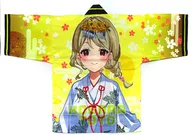 Toto Kojaku (Miko) happi Yellow Free Size "Virtual YouTuber Buisupo! x Kanda Myojin Shrine Noryo Festival"