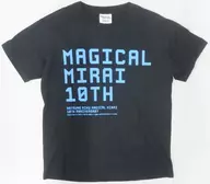 Hatsune Miku (iXima Illustration) Magical Mirai 10th Official T-Shirt Tokyo ver. Black S size "Hatsune Miku Magical Mirai 10th Anniversary" limited to Tokyo venue