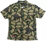 ドアンザク STRICT-G×PAIKAJI アロハシャツ オリーブ Lサイズ 「機動戦士ガンダム ククルス・ドアンの島」