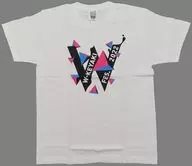 櫻坂 46 & Hyuga Saka 46 Splash Logo T-Shirt White M Size "W-KEYAKI FES. 2022"