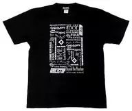 GANG PARADE ALL RELEASE TITLE Tシャツ ブラック Lサイズ 「GANG PARADE MY FIRST HALL TOUR」
