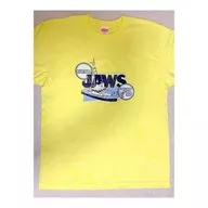 BIGGER BOAT DISTRESS Tシャツ ライトイエロー Mサイズ 「ジョーズ」