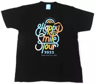 Nichi Mukozaka 46 Happy Smile Tour 2022 logo T-shirt black M size "Happy Smile Tour 2022"