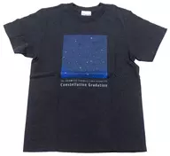 Logo official T-shirt dark navy XL size "THE IDOLM@STER CINDERELLA GIRLS TWINKLE LIVE CONSTELLATION GRADATION"