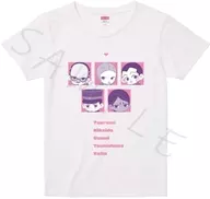 E.鶴見＆二階堂＆宇佐美＆月島＆鯉登(ミニキャラ) Tシャツ ホワイト XLサイズ 「ゴールデンカムイ」
