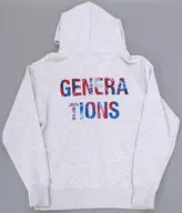 GENERATIONS WONDER SQUARE パーカー グレー Mサイズ 「GENERATIONS LIVE TOUR 2022 “WONDER SQUARE”」