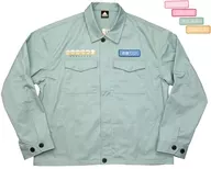 Logo Workwear Jacket Green XL Size "Yuru Camp△"