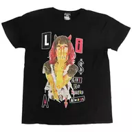 LiSA Lisa Lab. Limited T-shirt black L size "Official Fan Club Lisa Lab" members only