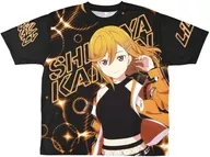 Double Sided Full Graphic T-Shirt Black XL Size "Love Live! Superstar!" Painted by Kano SHIBUTANI