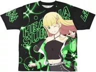 Double Sided Full Graphic T-Shirt Black XL Size "Love Live! Superstar!" Drawn by Sumire Matsubara Heianna