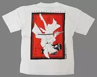 Himura Tomoe T-shirts Tomoe White, M size "25 th anniversary Rurouni Kenshin exhibition"