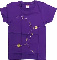 Heshikiri Hasebe T-Shirt Purple Ladies M Size "Sword Ranmai -ONLINE"