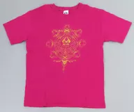 "MOMOIRO CLOVER Z 6th ALBUM TOUR" ee T-Shirt Pink L Size "CLOVER Z 6th ALBUM TOUR" Celebration "Momoiro Clover Z