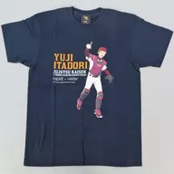 Yūjin Kozue T-Shirt Navy S Size "Tohoku Rakuten Golden Eagles x Jujutsu Kaisen"