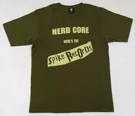 SPIKE RECORDINGS by HISASHI NERD CORE T恤(WLHS ver.)卡其