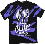 Takajo Reni Bare Eve T-Shirt Black x Purple XL Size "Nippon Broadcasting Momoiro Clover Z Momo Kuro Kurabu Xoxo ~ Valentine De Night ~ Z! 2021 『 Ura 』 / 『 Ue 』" Order Only