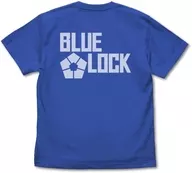 Blue Lock Supplied Style T-Shirt Royal Blue M Size "Blue Lock"