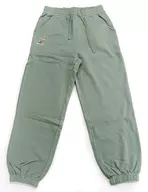 Flower Sound Wind Color Monde Castle Theme Training Pants Green L Size "Genshin"