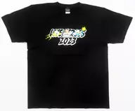Nana Mizuki NM-TEE (T-Shirt) C black L size "NANA MIKI LIVE HEROES 2023"