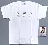 Sato Kaede Birth Memorial T-Shirt White XL Size March 2023 Nogizaka46 Official Web Shop Limited