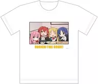 Gathering (Karaoke) T-Shirt White XL Size "Bocchi, Za Rokku!"