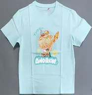 Grave keeper (cheese) sweets theme 2021 ver. T-shirt blue L size "Identity V Fifth Personality"