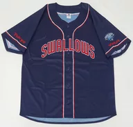 Tokyo Yakult Swallows 2023 crew Uniform (Uniform) Navy XL Size "Official Fan Club Swallows CREW" 2023 admission bonus