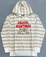 Gathered Pull Hoodie (Long Sleeve) Off-White M Size "MONSTER HUNTER Cloth x Uniqlo"