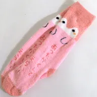 ピンクのコウペンちゃん もこもこロングソックス 22～24cm 「コウペンちゃん」