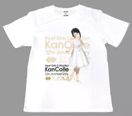 Fubuki Mode 10th Anniversary Official T-shirt White F Size "Kantai Collection ~ KanColle ~ KanColle Operation Chinjufu × Lawson KanColle 10th Anniversary Collaboration Campaign Pre-Operation Plan"