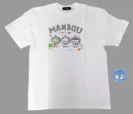 Gathered Sunfish/Headfish T-Shirt (w / Squid Mirror) White XL Size "Chiigawa Aquarium"
