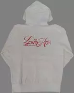 Liyuu Zip-Up Hoodie White L Size "Liyuu Concert TOUR2023 『 LOVE in koii 』"