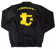 Yuka Inokuchi Nylon Jacket Listener Version Black Free Size "Yuka Inokuchi No Mu ~ ~ ~ ⊂ (^ ω ^)⊃」