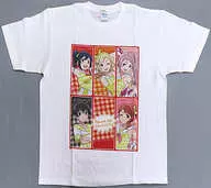 2nd Year Cheerver T-Shirt White L Size "Love Live! Nijigasaki Gakuen School idol Dokokai"