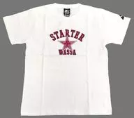 T-shirt de colaboração da Lauren Iloass, branco, tamanho M "Virtual YouTuber", ×STARTER Second Edition "