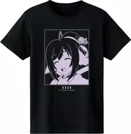 Quon T-Shirt Black Men L Size "Utawarerumono: Itsuwari-no Kamen Two White Emperors"