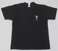 Ichika Soya Big T-Shirt Black XXL Size "Virtual YouTuber Yukan Kissa Amamare"