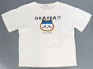 ハチワレ(OKAPPA!?) Tシャツ ホワイト レディースLLサイズ 「ちいかわ なんか小さくてかわいいやつ×しまむら」