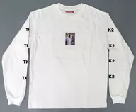 高槻KANAKO TK2×atmos pink TRANSFER LS TEE(長版T恤)白色L尺寸2 nd Collection