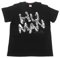 REINA "HUMAN" T-shirt black S size "REINA one man Concert Tour 2023" HUMAN "