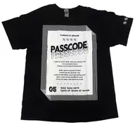 Passcode ATLAS : Ready Shirts black L size "Passcode CLARITY Plus Tour19-20"