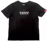 Morning Musume.' 23 Graphic T-Shirt (Half Sleeve) Black S Size "Hello! PROJECT×GU"