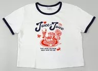 Juice=Juice图案T恤(短袖)白色XL码