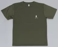 Nao Higashiyama Sports (Dry) T-Shirt Army Green M Size "Nao Higashiyama Radio @ Living"