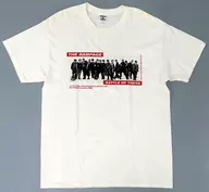 [破損品] ROWDY SHOGUN/THE RAMPAGE Tシャツ ホワイト Lサイズ 「BATTLE OF TOKYO ～ENTER THE Jr.EXILE～」