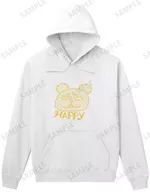 Daddy Bear Parka White Men L Size "Chihayafuru"