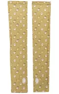 Allover Pattern (Brown) arm cover "LITTLE CUTE LITTLE GUY"