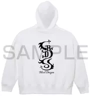 黒龙大版连帽外套白色L码